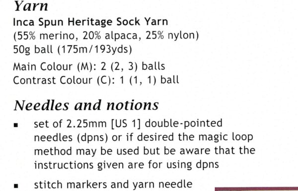 Alpaca Yarn Leaflet 5002 - Image 2