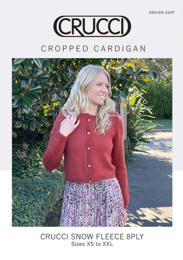 Crucci Cropped Cardigan Leaflet 2207