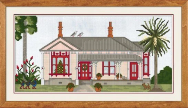 Christmas at the Villa Cross Stitch Kit