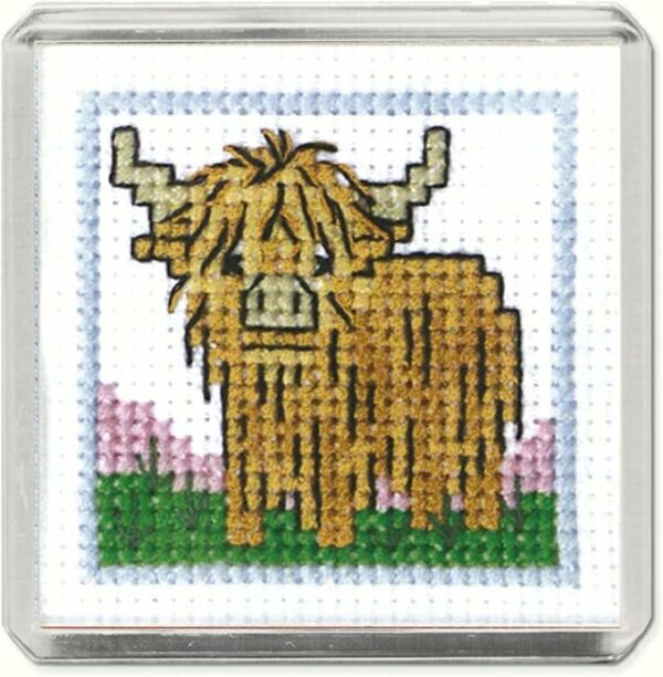 Wee Hieland Coo Fridge Magnets from Textile Heritage