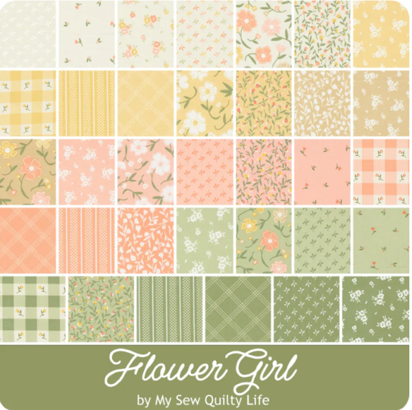 Moda Flower Girl Jelly Roll My Sew Quilty Life - Image 2